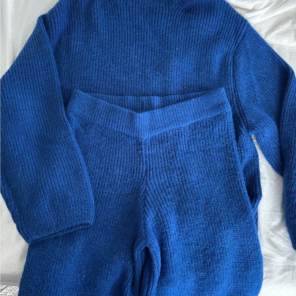 Mango oversized knit Set